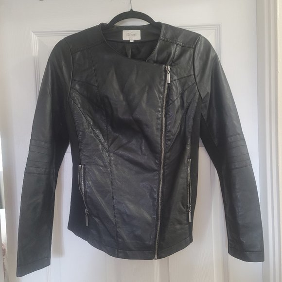 Kismet faux Leather Jacket, Sz S - Picture 1 of 3